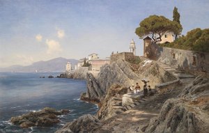 Set On The Banks Before Sturla In Genoa — Ascan Lutteroth
