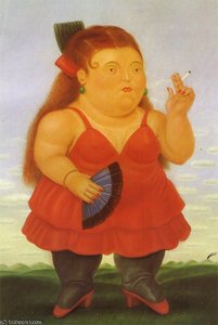 Espagnole — Fernando Botero