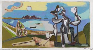 Untitled (paysage Cassis Ii) — Wolfgang Paalen