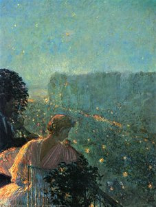Summer Evening, Paris — Frederick Childe Hassam