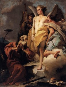 Abraham And The Three Angels — Ђовани Батиста Тијеполо, Rococo