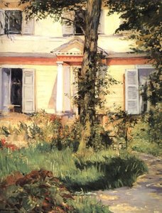 The House At Rueil, National Gallery Of Victoria — Édouard Manet, Impressionism