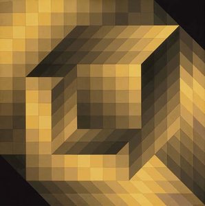 Axo 44 — Victor Vasarely, Optical Art