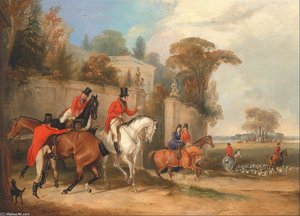 Bachelor's Hall- The Meet — Francis Calcraft Turner