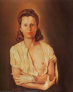 Dalí Galarina, Óleo Sobre Lienzo, Fundación Gala-salvador — Salvador Dalí, Surrealism