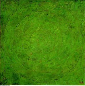 Grünes Ziel — Jasper Johns