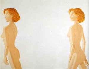 Red Nude — Alex Katz