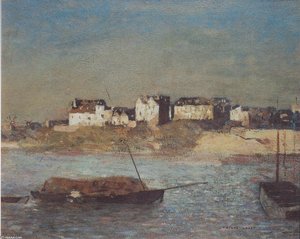 Breton Harbour — Odilon Redon
