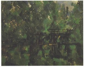 Bridge Over The Pond — Paul Cézanne