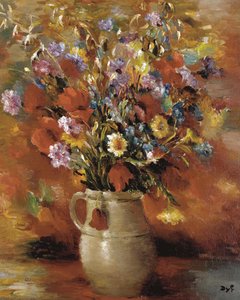 Vase Of Flowers, (1935) — Marcel Dyf