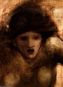 Study For One Of The Gorgons In The Finding Of Perseus — Edward Coley Burne-jones