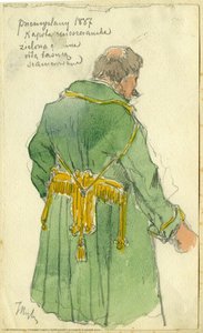 A Man In A Russet Coat — Tadeusz Lubicz Rybkowski