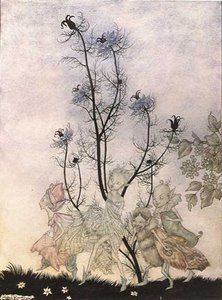 A Midsummer Night's Dream Fairies — Arthur Rackham