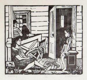 Waiting — Will Barnet