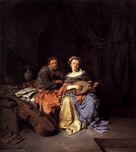 The Duet — Cornelis Pietersz Bega, Dutch Golden Age