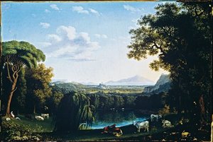 The English Garden Of Caserta - — Jacob Philippe Hackert