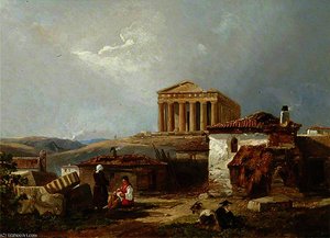 The Temple Of Theseus — William James Müller