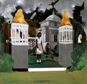 Black Wall Street — Noah Davis, Contemporary Realism
