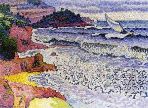 The Lapping Sea — Henri Edmond Cross
