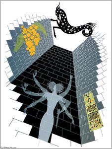 The Zodiac, Capricom — Erté