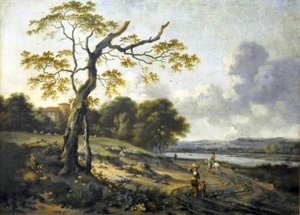 Landscape With A Dying Tree — Jan Jansz Wijnants