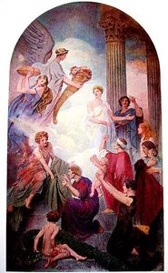 Charity, (painting) — Edwin Howlan