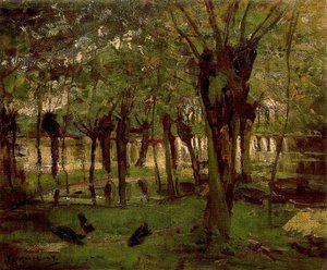 Pollard Willows On The Gein — Piet Mondrian, Neo-plasticism