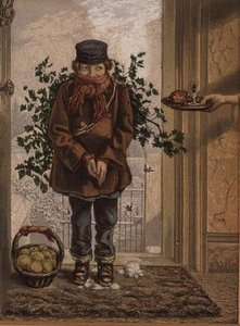 Christmas Time — George Baxter