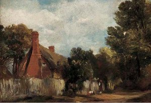 Farmhouse At Hill's Crest, East Bergholt — Frederick Waters (william) Watts