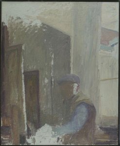 Autoportrait Dans L'atelier — Jacques Truphemus