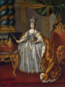 Portrait Of Catherine Ii — Aleksey Petrovich Antropov, Baroque Realism