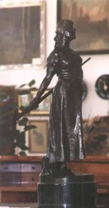 Girl with Rake