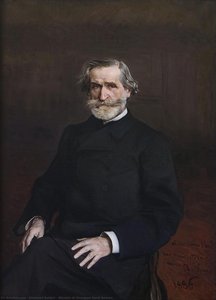 Ritratto Di Giuseppe Verdi Seduto — Giovanni Boldini, Impressionism