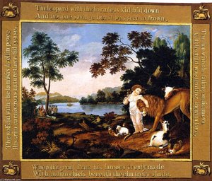 Peaceable Kingdom (43) — Edward Hicks