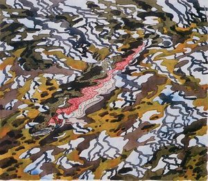 Trout And Reflected Tree — Neil Gavin Welliver