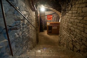 Museo del Salame: ingresso alle cantine