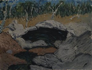 Rocky Pool — Milton Avery