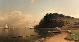 Coastal Scene — Alfred Thompson Bricher