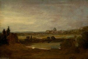 A View In Italy — George Howland Beaumont