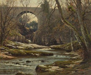 Landscape With Bridge — Reginald Aspinwall
