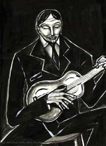 Django — Joseph Stokes, Stuckism