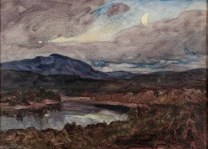 Moonlit Landscape — Olof Arborelius