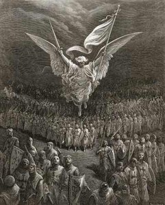 An Angel Leading The Crusaders To Jerusalem — Paul Gustave Doré