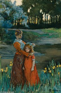 A Little Garland Fits A Little Head — Elizabeth Adela Stanhope Forbes