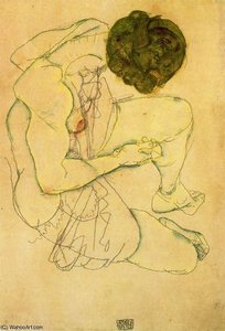 Untitled (5518) — Egon Schiele, Expressionism