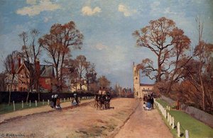 The Avenue, Sydenham. — Camille Pissarro