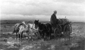 The Plains Of Hungary — Adolf Schreyer