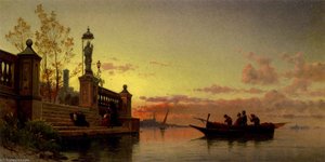 Prayers at dawn venice