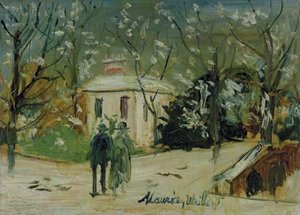 Street Scene — Maurice Utrillo