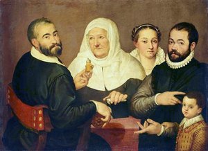 Family Portrait — Bartolomeo Passarotti